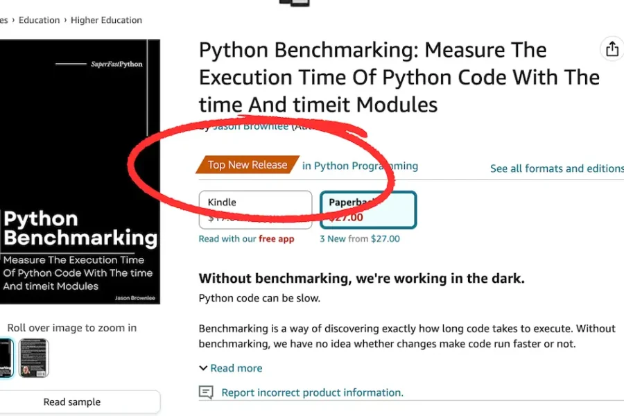 Python’s Benchmarking via timeit